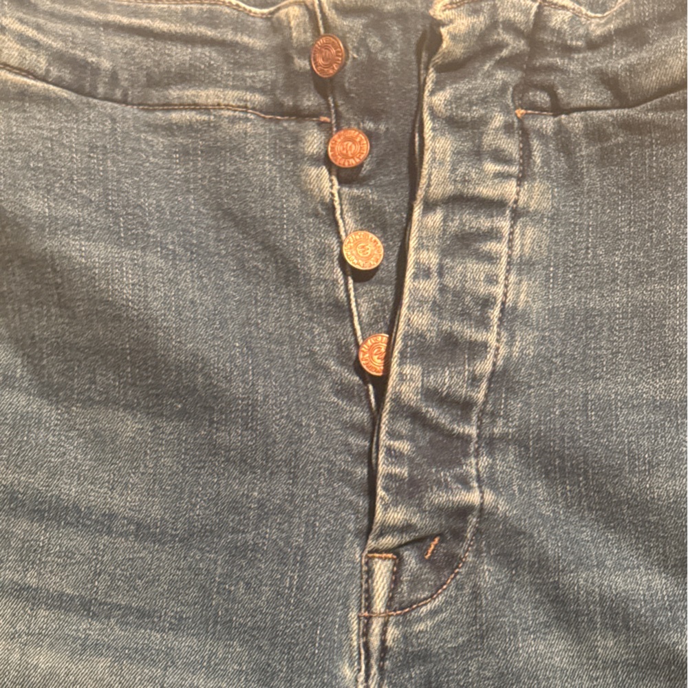 Mother Cinch Greaser Ankle Jeans in Dark & Stormy Night - Picture 6 of 12